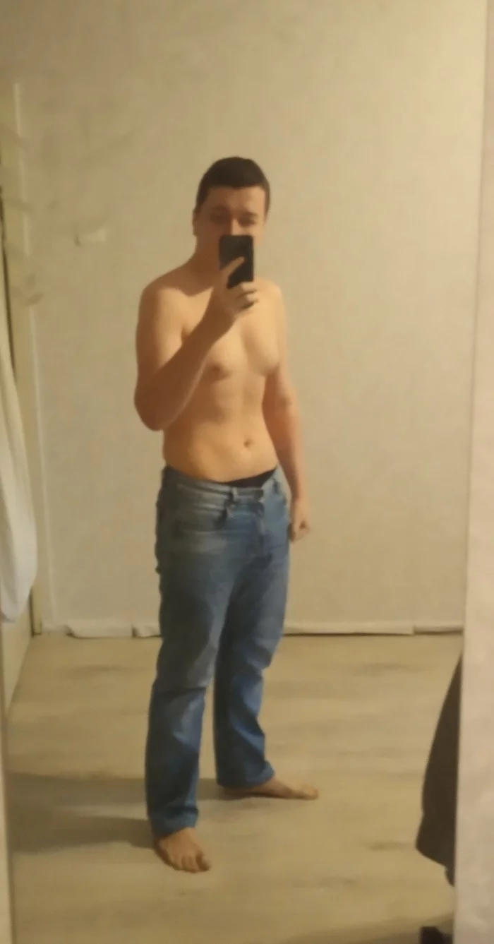 -22 kg per year, without sports, fasting, registrations and SMS - My, Slimming, Excess weight, It Was-It Was, Motivation, Longpost, cat, Guys