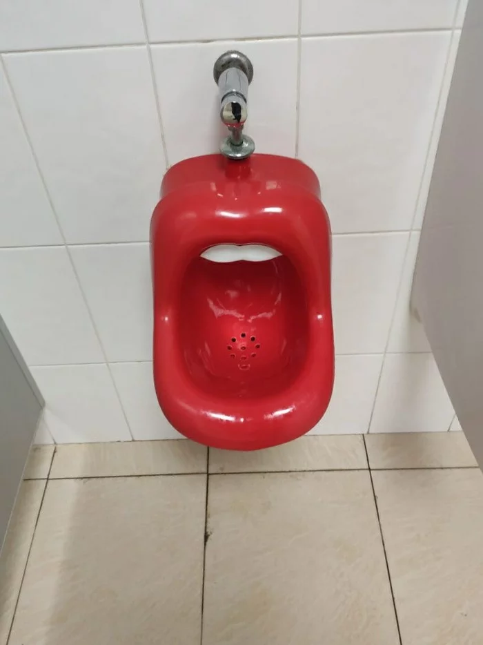 Don't use your imagination!!! - Toilet, Lips, Saint Petersburg, Gatchina, Shopping center, Humor, 18+, Longpost