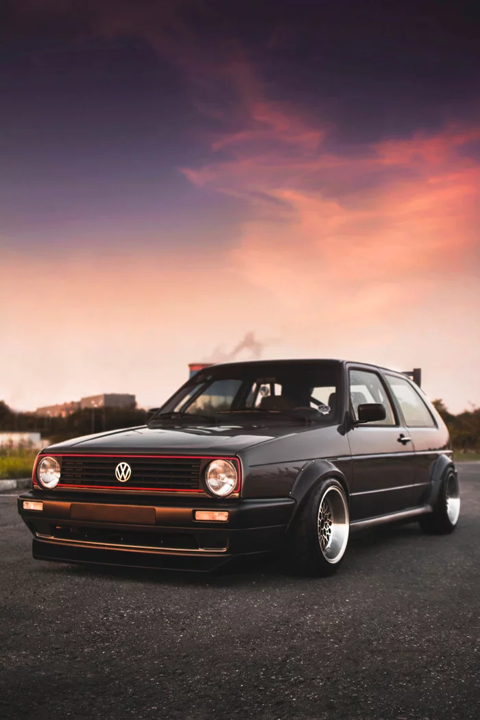 Volkswagen Golf (Mk2) Voomeran - My, Bodybeat, Volkswagen, Stance, Old, Auto, Longpost, Volkswagen golf