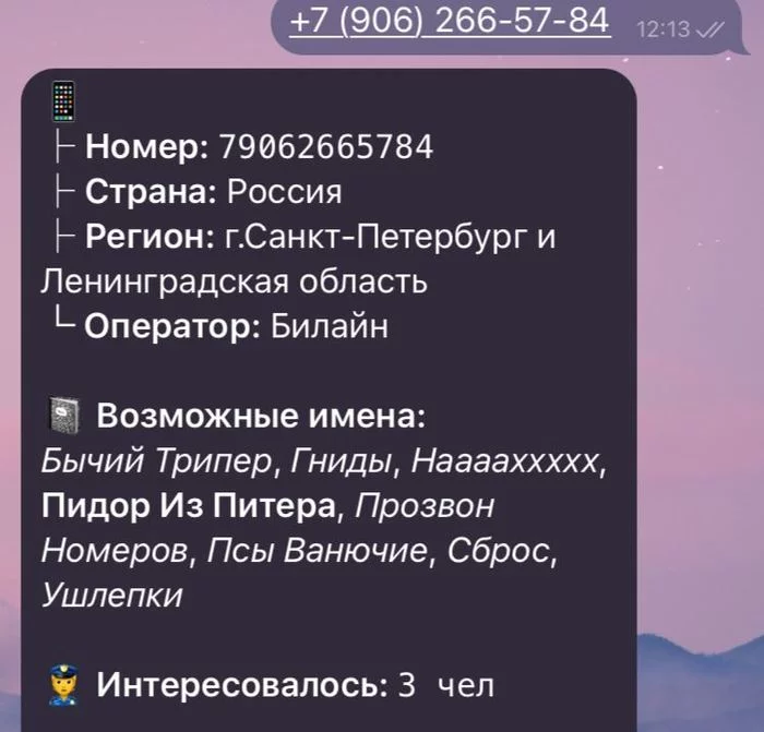 Help me find out the name of the bot - My, Bots, Telegram