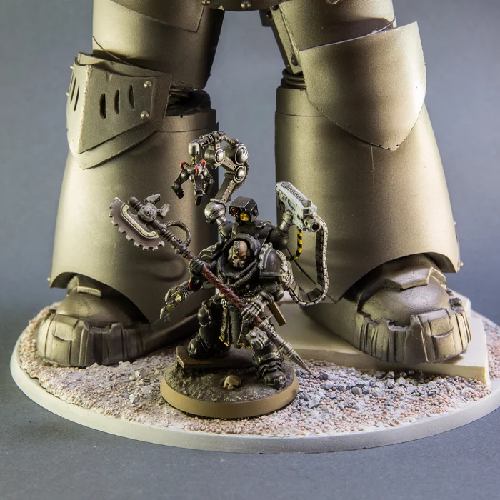 Photos for model comparison - My, Warhammer 40k, Modeling, Miniature, Painting miniatures, Hobby, Collecting, Warhammer, With your own hands, Longpost