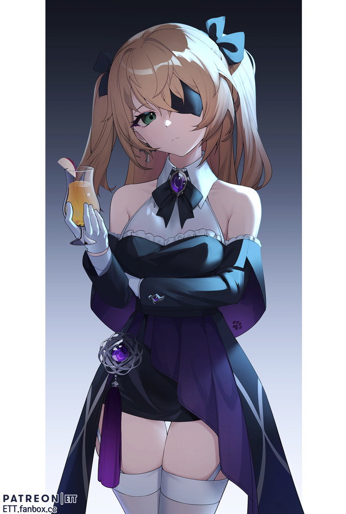 Fischl  ETT Genshin Impact, Anime Art, , Fischl (Genshin Impact), Ett
