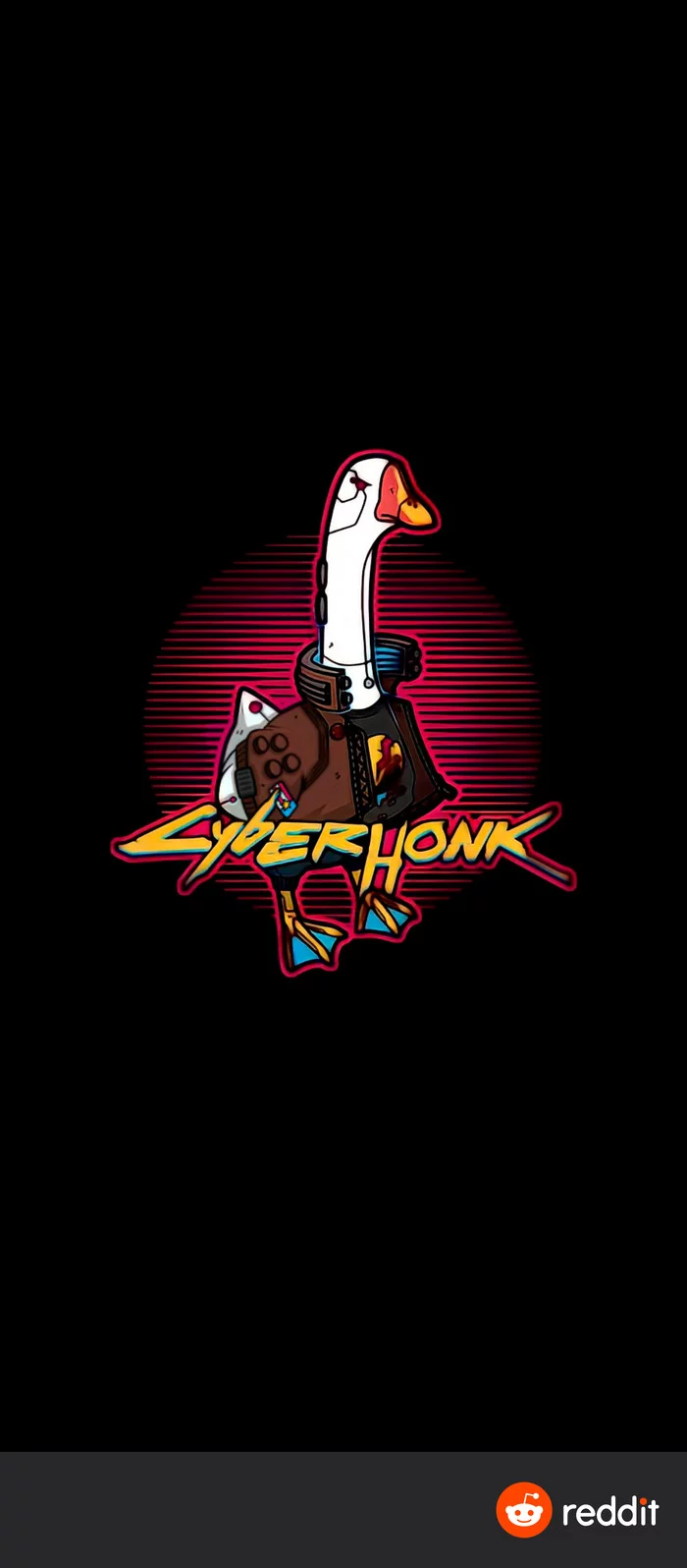 Cyberhonk 2077 - Reddit, Cyberpunk 2077, Untitled Goose Game, Арт, Длиннопост