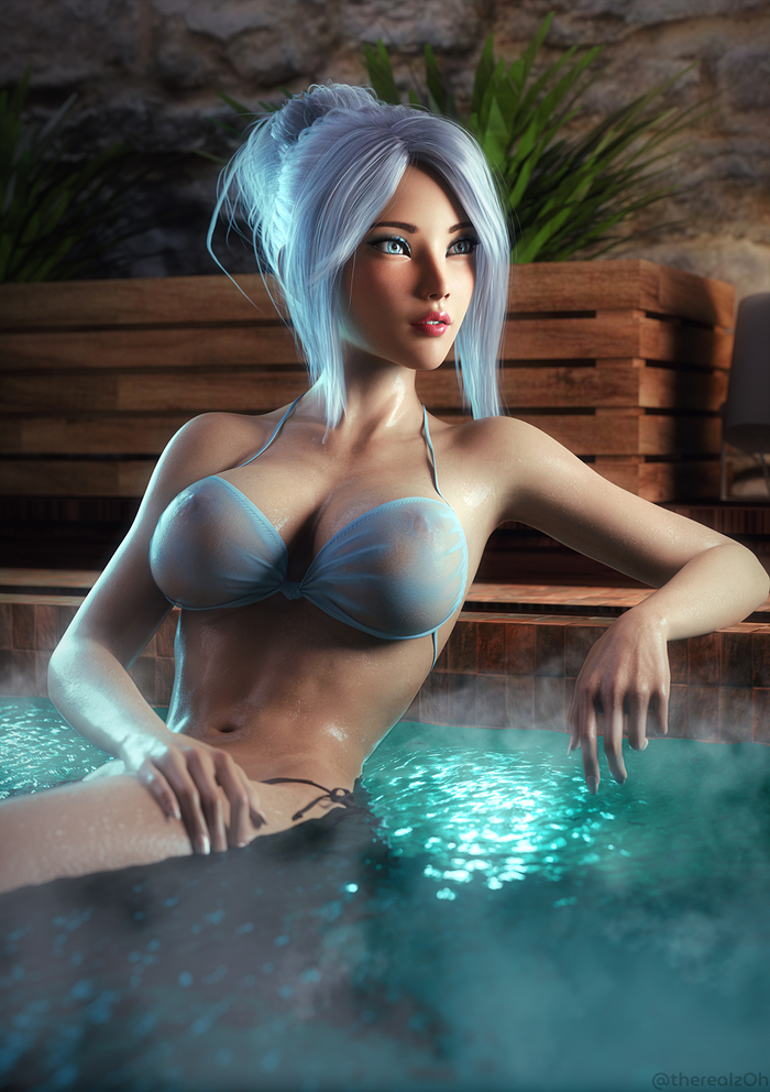 3D-  TheRealzOh , 3D, , ,  , , ,  , , , , , Original Character, Pin Up, , TheRealZoh