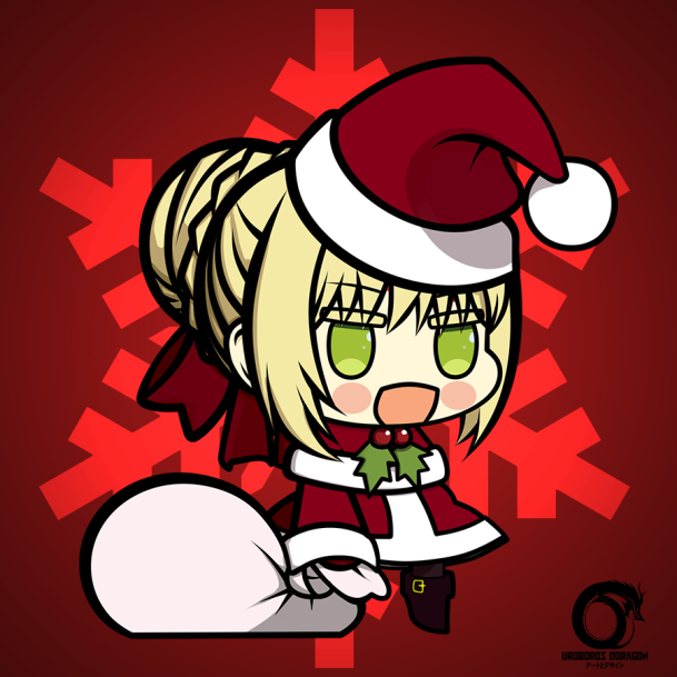 PADORU by UroborosDoragon - Anime art, Anime, Padoru, Fate, Fate grand order, Fate-stay night, Darling in the Franxx, Date a live, Longpost, , Echidna