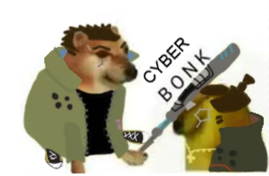 Cyberbonk - My, Cyberpunk 2077, Memes