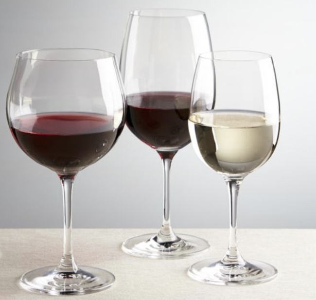 Wine glasses - My, Wine, Goblets, Bordeaux, Burgundy, White wine, Champagne, A sparkling wine, Red wine, Longpost