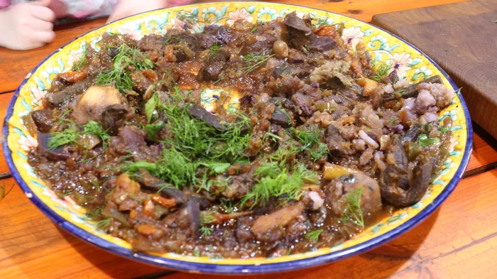 Ox heart in a cauldron with vegetables - My, Heart, Kazan, Dinner, Food, Recipe, Cooking, Video, Longpost, Video recipe