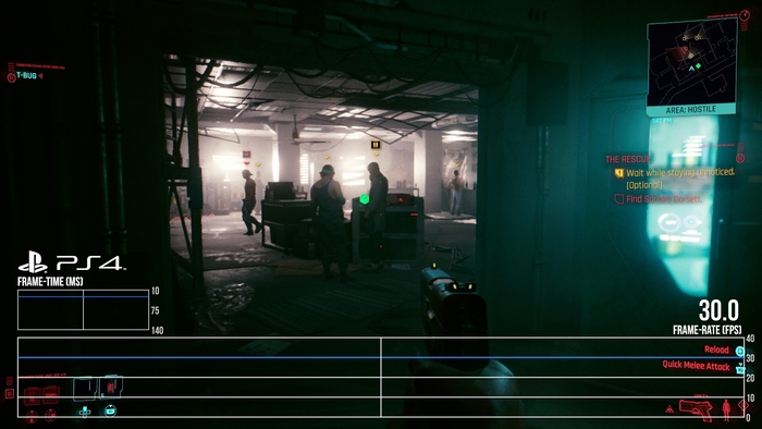 Digital Foundry: �� PS4 Cyberpunk 2077 �������� � 720-900p � � ���������� �� 15 FPS