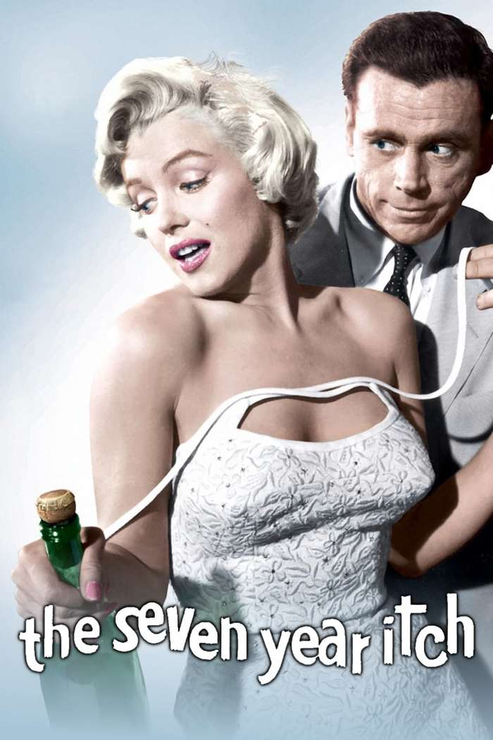 MM in the film Seven Years of Desire (XI) Cycle Magnificent Marilyn 331 part - Cycle, Gorgeous, Marilyn Monroe, Beautiful girl, Actors and actresses, Celebrities, Blonde, 50th, , Movies, Hollywood, USA, 20th century, Comedy, 1955, Poster, Movie Posters, Longpost