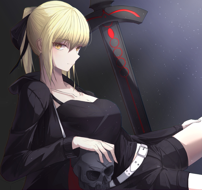Artoria Pendragon - Saber Alter , Anime Art, Fate, Fate Grand Order, Fate-stay Night, Saber Alter, Artoria Pendragon
