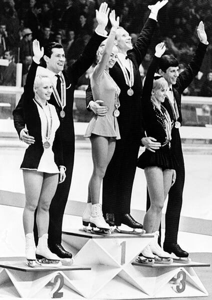 Escape of figure skaters Belousova and Protopopov from the USSR - the USSR, Figure skating, Champion, Longpost