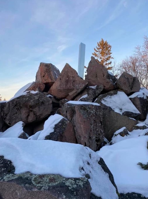 Continuing on the topic of mysterious steel monoliths - My, Canada, Aliens, Manitoba, Mystery, Longpost, Monolith