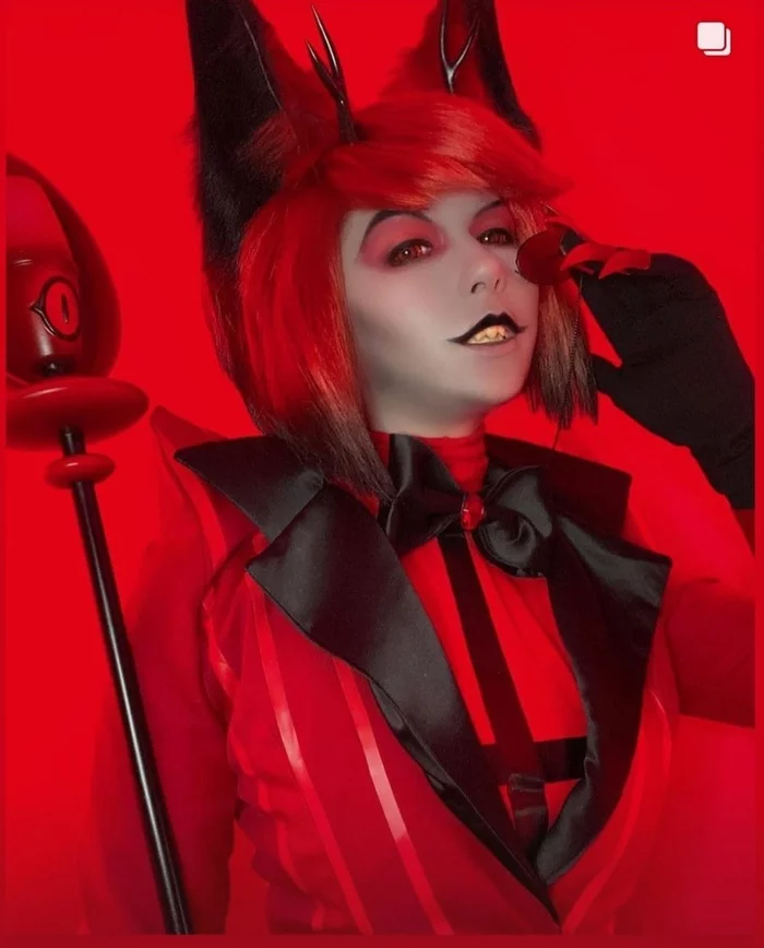 Alastor radio demon - My, Alastor, Hazbin Hotel, Cosplay, Longpost