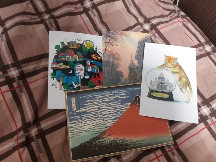 Обмен открытками