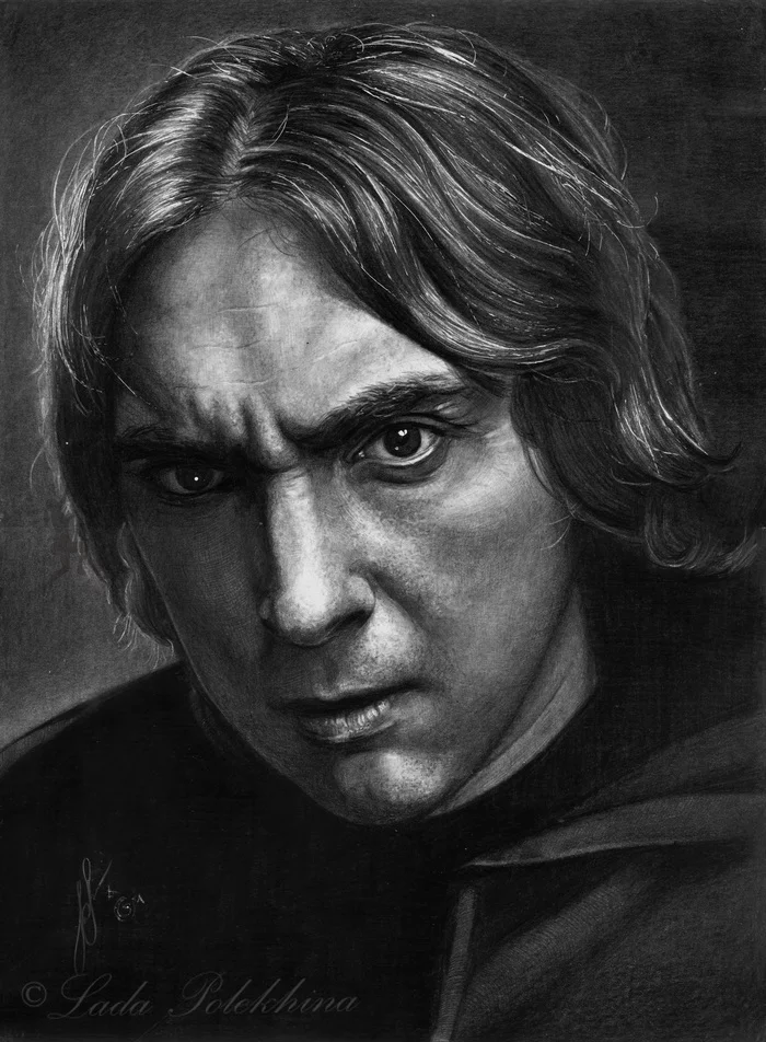 Portrait in pencil. - My, Drawing, Portrait, Mikhail Gorshenev, King and the Clown, The singers, Celebrities, Pencil drawing