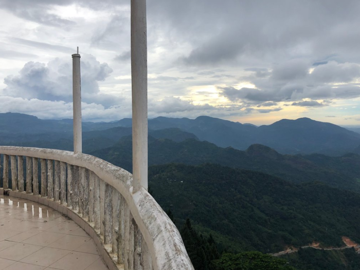 Spiral tower in Sri Lanka - Sri Lanka, Structure, Tower, Interesting, Constructions, Feel, Extreme, Height, Longpost, The photo