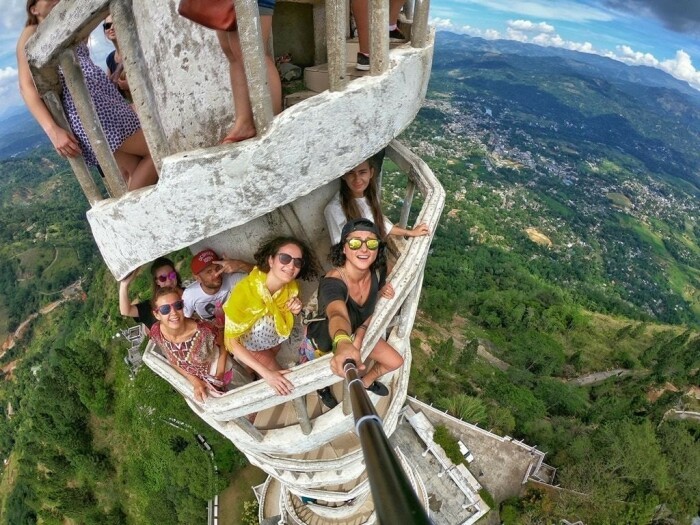 Spiral tower in Sri Lanka - Sri Lanka, Structure, Tower, Interesting, Constructions, Feel, Extreme, Height, Longpost, The photo