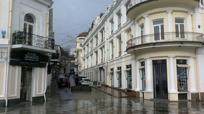 Зимняя Ялта / Крым Ялта, Крым, Море, Черное море, Зима, Длиннопост, Фотография