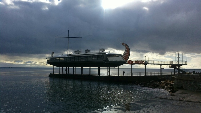 Зимняя Ялта / Крым Ялта, Крым, Море, Черное море, Зима, Длиннопост, Фотография