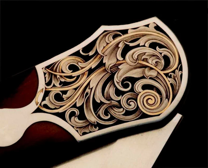 Great Masters... No. 5: Knife engraving by Sam Alfano - Engraving, Engraver, Knife, Master, Longpost