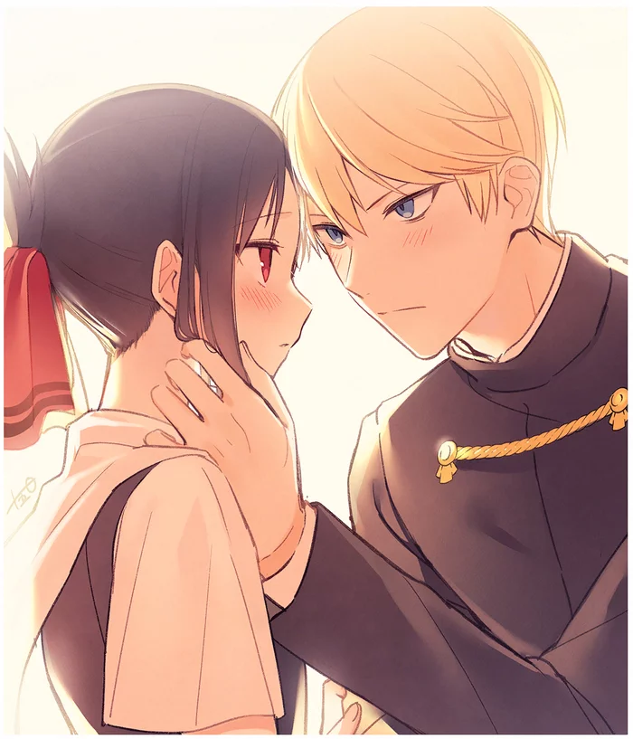 Kaguya and Miyuki - Kaguya-Sama wa Kokurasetai, Shinomiya kaguya, Anime art, Anime, Longpost