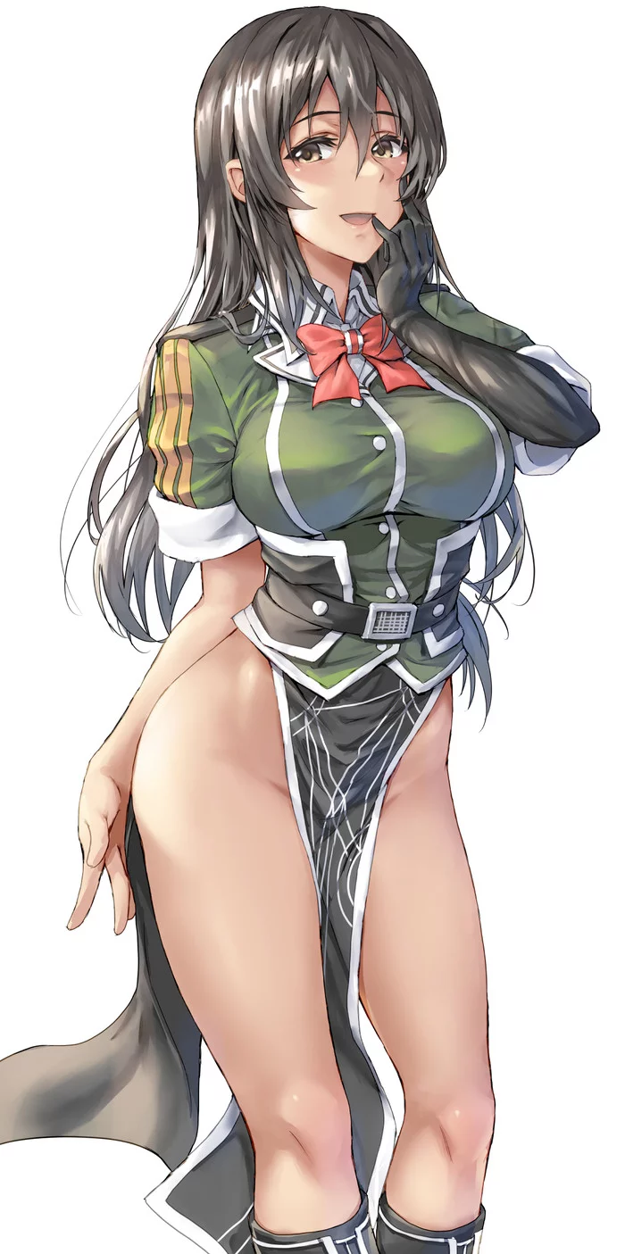 Chikuma - NSFW, Kantai Collection, Chikuma, Аниме, Anime Art