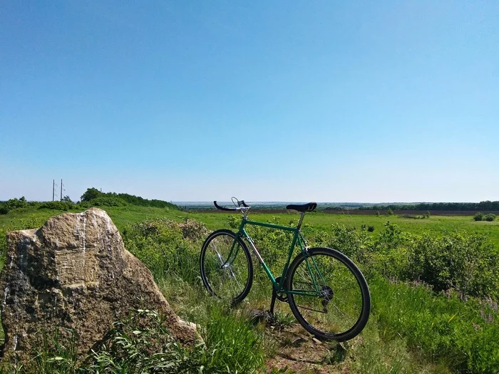 Maps, nerves, eagle statue - My, A bike, Mobile photography, KhVZ, Longpost, Interesting, Tourism, Pokatushki, Positive