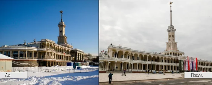 Before/After “Moscow Restoration – 2020” - Architecture, Restoration, Building, Moscow, Prize, River Station, Longpost