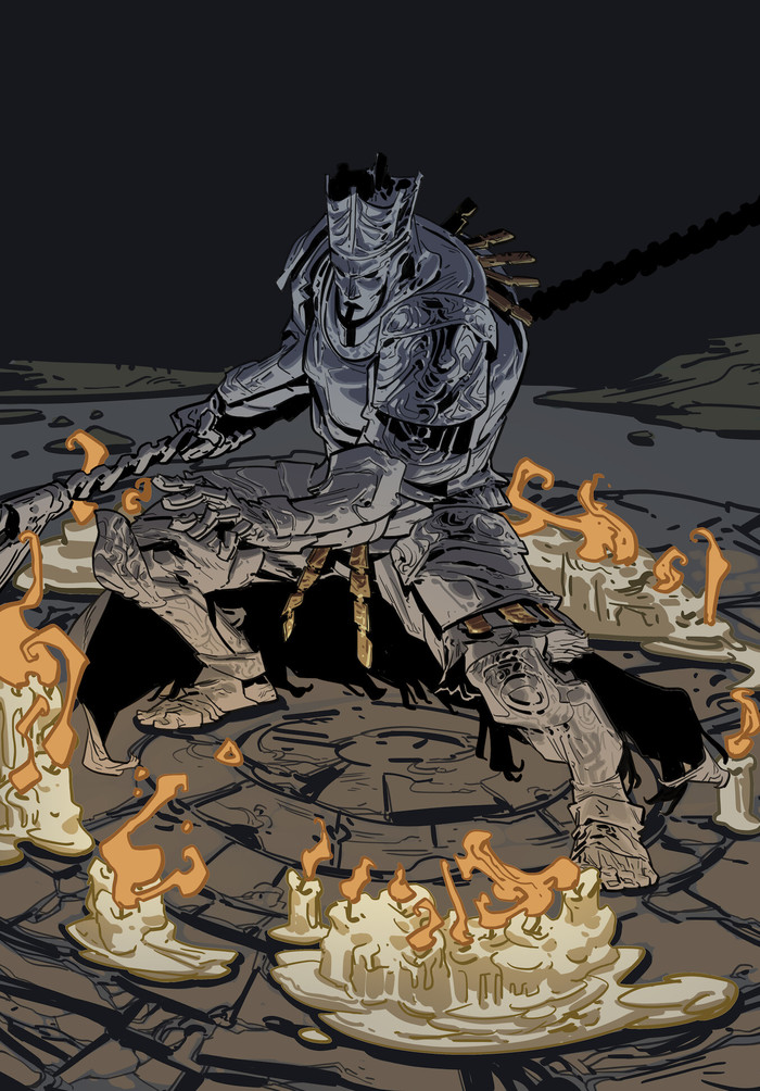 Dark Souls 3 Рисунок, Dark Souls, Dark Souls 3, Боссы в играх, Арт, Длиннопост