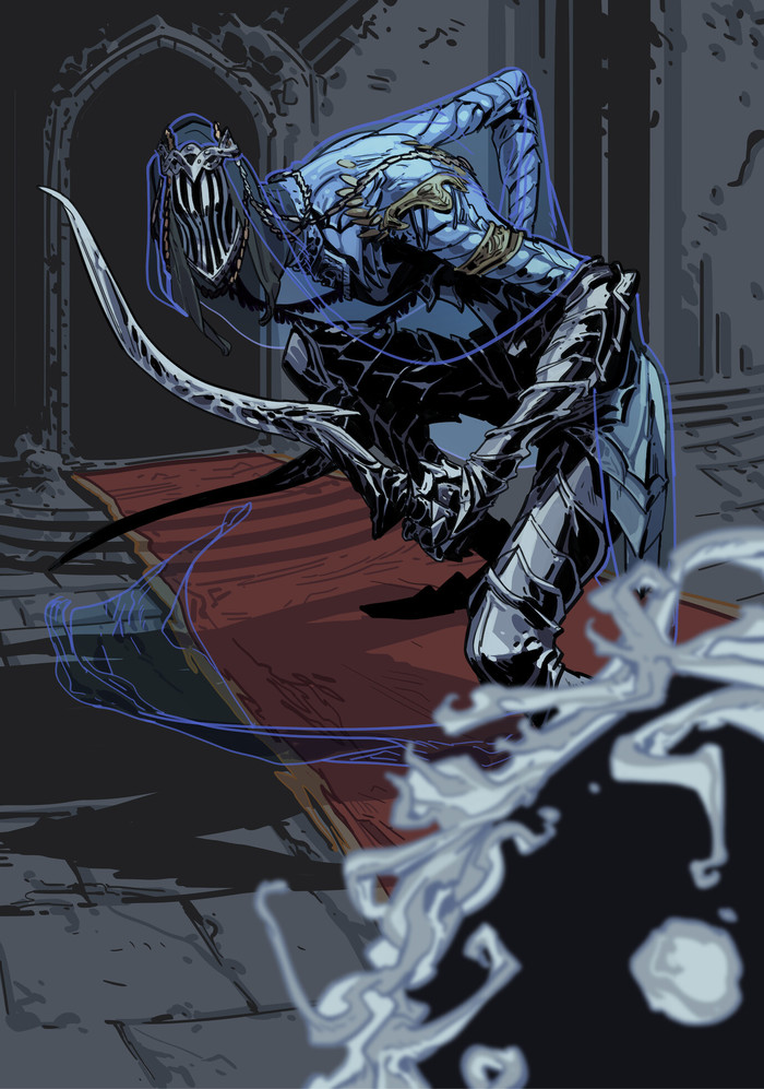 Dark Souls 3 Рисунок, Dark Souls, Dark Souls 3, Боссы в играх, Арт, Длиннопост