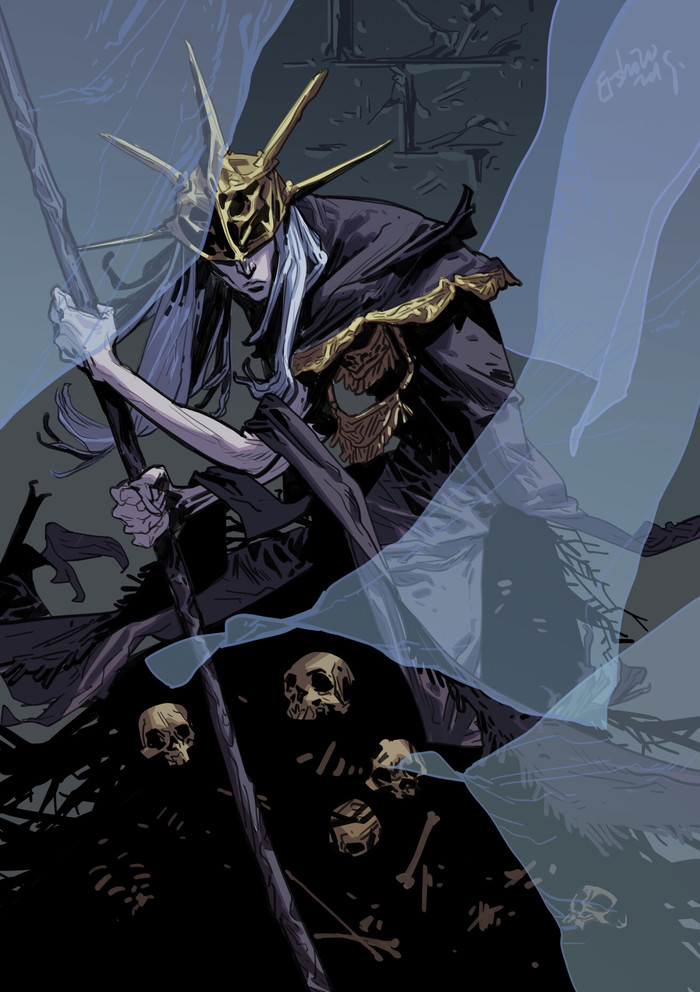 Dark Souls 3 Рисунок, Dark Souls, Dark Souls 3, Боссы в играх, Арт, Длиннопост