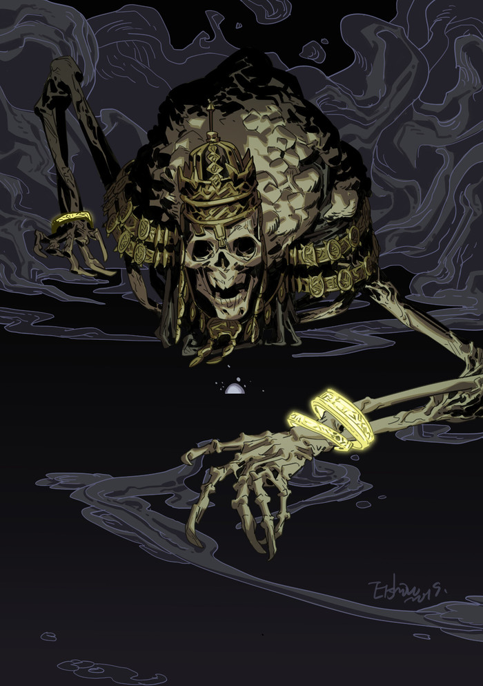 Dark Souls 3 Рисунок, Dark Souls, Dark Souls 3, Боссы в играх, Арт, Длиннопост