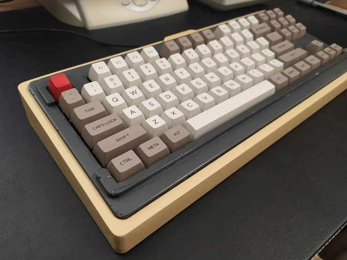 Mechanical keyboard with custom case - My, With your own hands, Computer, Keyboard, Video, Longpost, Needlework with process