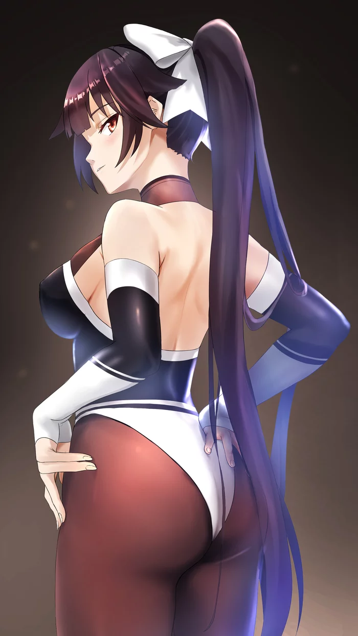 Takao - NSFW, Anime, Anime art, Azur lane, Takao, Breast, Booty