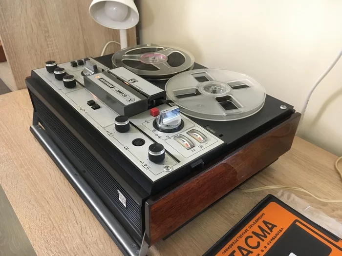 Tape recorder Mayak 203. Second Life - My, Record player, Retro, Recovery, Electronics repair, Radio amateurs, Video, Longpost