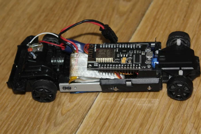 Cybertruck Controlled by Smartphone - Cybertruck NodeMcu Esp8266 V3 WiFI - My, Arduino, Nodemcu, Tesla, Wi-Fi, Radio-controlled car, Video, Longpost, Tesla cybertruck