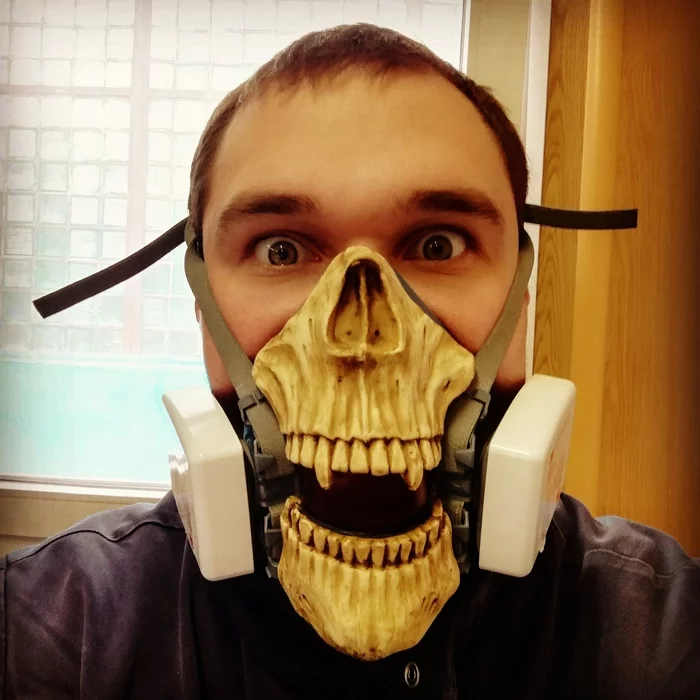 Reply to the post “Does a mask help against coronavirus?” - My, Mask, Respirator, Coronavirus, Health, Protection, Pandemic, Mat, Reply to post, Longpost