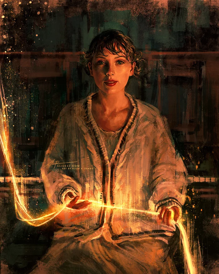 Magic thread - Drawing, Girls, Taylor Swift, Magic, Alice X Zhang, Art