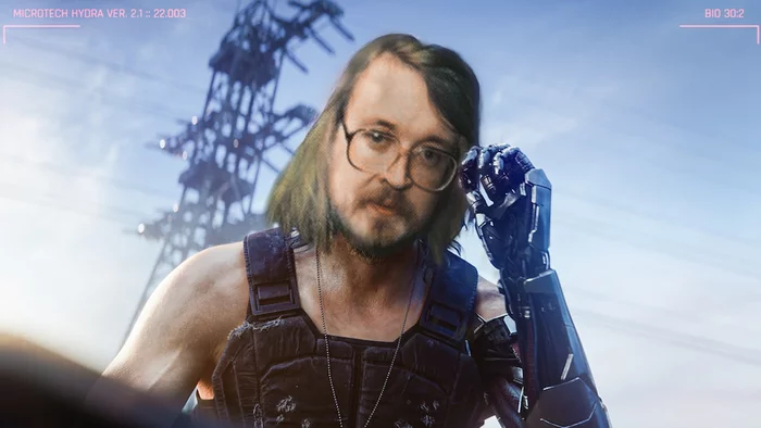 Wake the f up, comrade! - My, Egor Letov, Cyberpunk 2077