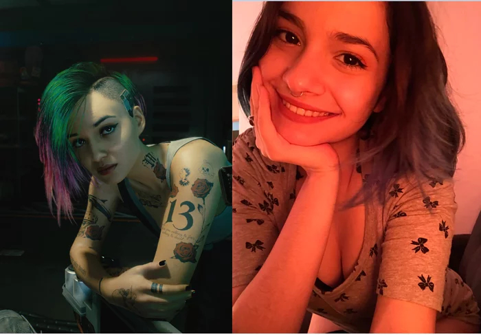 Judy Alvarez - Cyberpunk 2077, Judy Alvarez, Games, Similarity