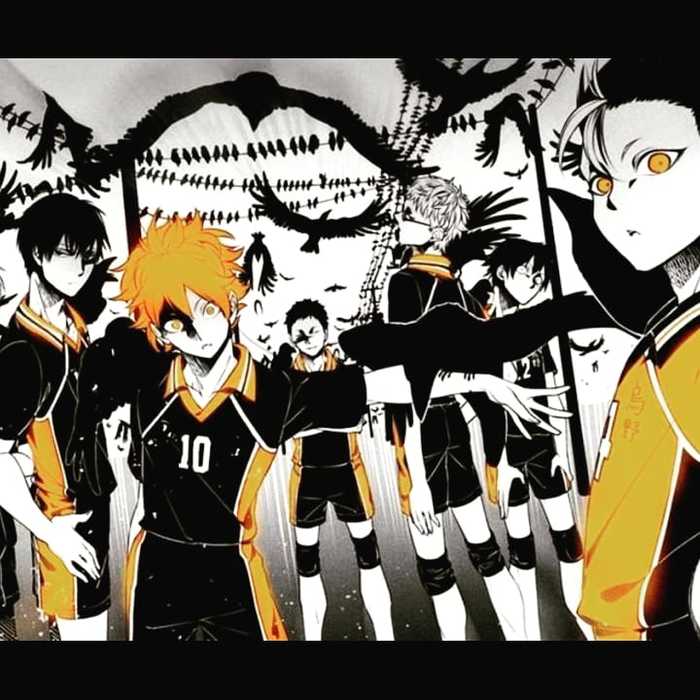 The same team - Anime art, Anime, Volleyball