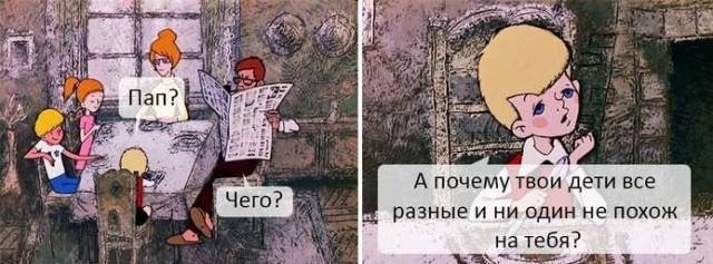 Почему родители Дяди Федора и Малыша так похожи? Детективная история - Малыш и Карлсон, Дядя Федор, Простоквашино, Расследование, Длиннопост