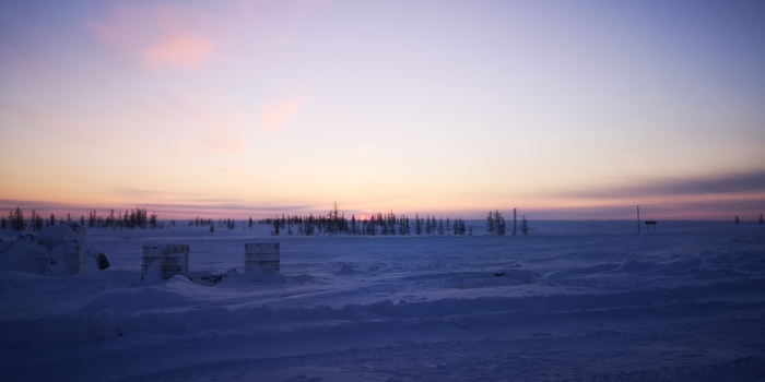 Солнечные дни за Полярным кругом Ямал, Север, Вахтовики, Восход, Закат, Полярный круг, Зима, Полярная ночь