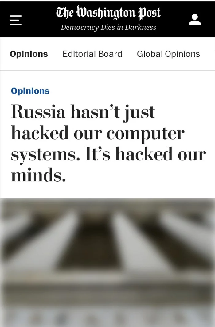 It wasn't just computer systems that the Russians hacked. They hacked our brains - Politics, USA, news, Screenshot, Twitter, Russia, Longpost, X (Twitter)