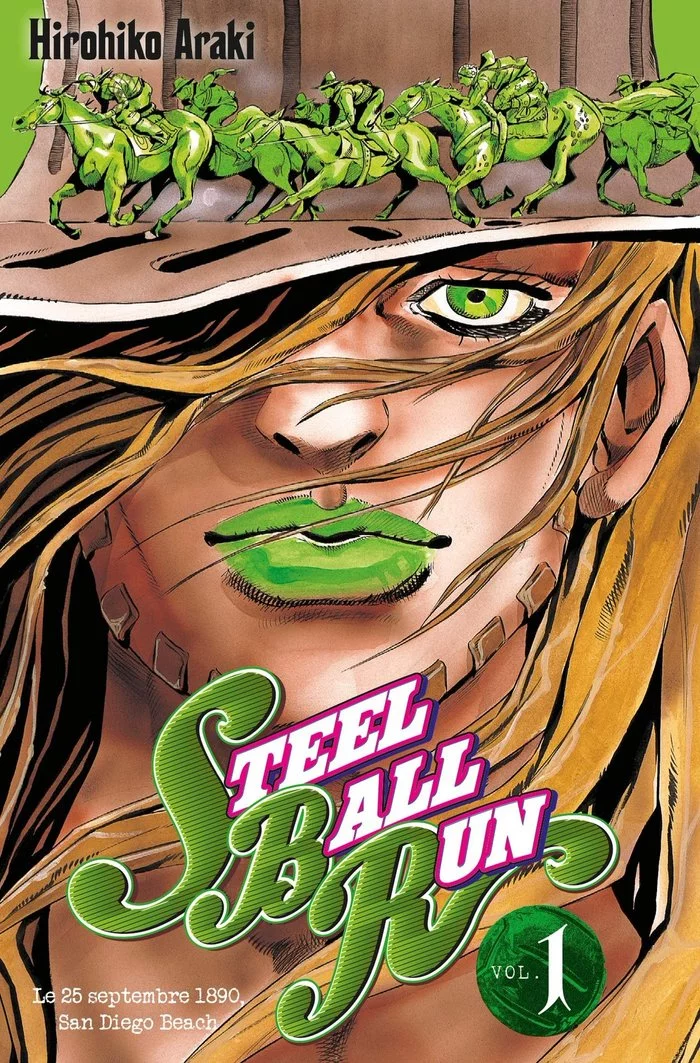 Overview of the JoJo's Bizarre Adventure universe. Part 7 of 8: Steel Ball Run - My, Overview, Manga, Anime, Jojos bizarre adventure, Light novel, Longpost