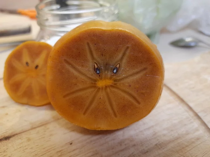 Khurmovina Pareidolia - My, Persimmon, Pareidolia, Incision