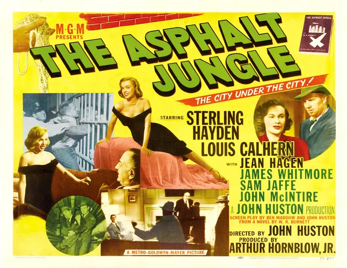 MM in the film Asphalt Jungle (II) Cycle Magnificent Marilyn 341 series - Cycle, Gorgeous, Marilyn Monroe, Beautiful girl, Actors and actresses, Celebrities, Blonde, 50th, , Movies, Hollywood, Poster, Movie Posters, USA, Hollywood golden age, 1950