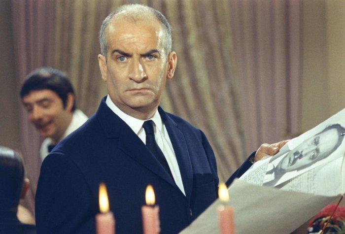 The old horse does not spoil the furrow - My, Louis de Funes, French cinema, Memes