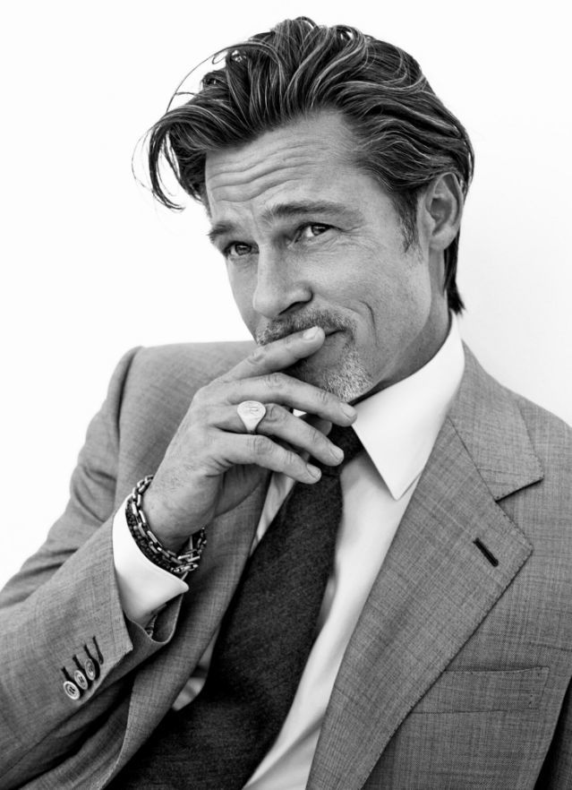 1988 vs 2020, Brad Pitt. Admiring photo post - The photo, Brad Pitt, 80-е, 2020, Retro, Black and white, It Was-It Was, beauty, Actors and actresses, PHOTOSESSION, Longpost